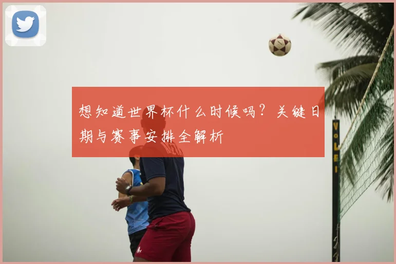 想知道世界杯什么时候吗?关键日期与赛事安排全解析