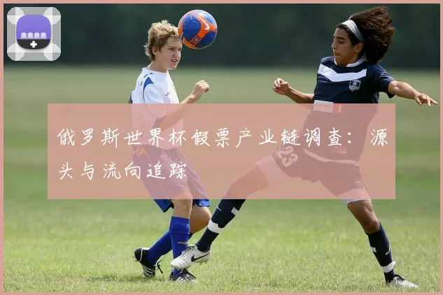 俄罗斯世界杯假票产业链调查:源头与流向追踪